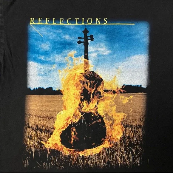 Vintage Apocalyptica Reflections 2004 Band Tee Symphonic Metal Cello Finnish - Picture 5 of 8